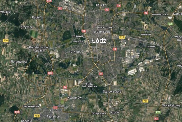 pranie tapicerki lodz mapa