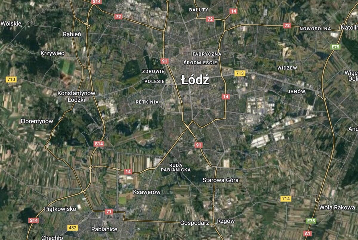 pranie tapicerki lodz mapa